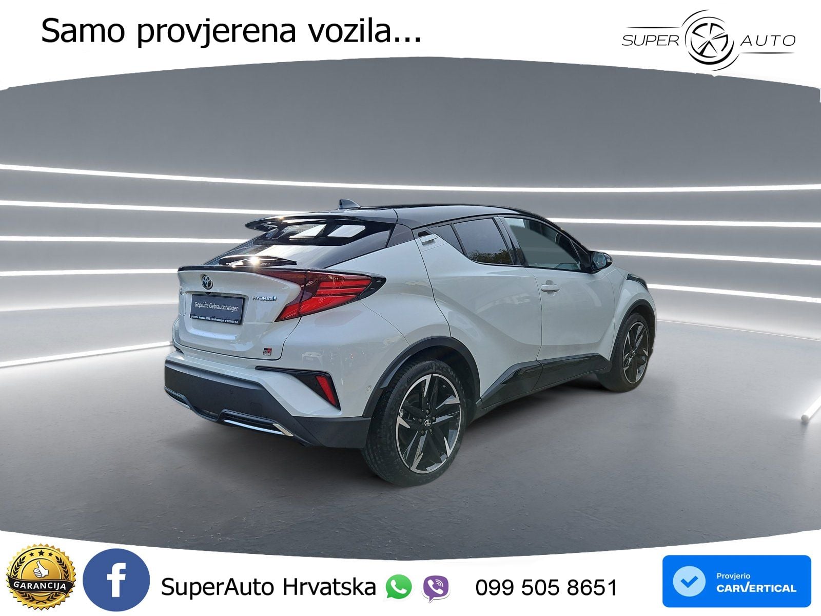 Toyota C-HR 2.0 (184 KS) Hybrid e-CVT GR Sport LED+GR SJED+ACC