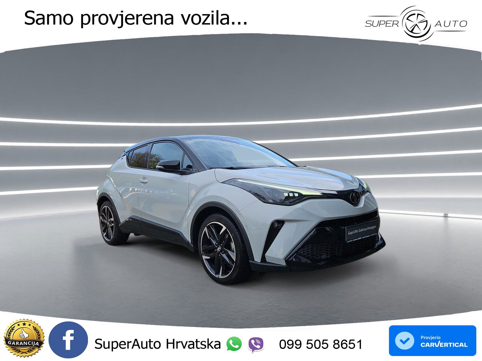 Toyota C-HR 2.0 (184 KS) Hybrid e-CVT GR Sport LED+GR SJED+ACC