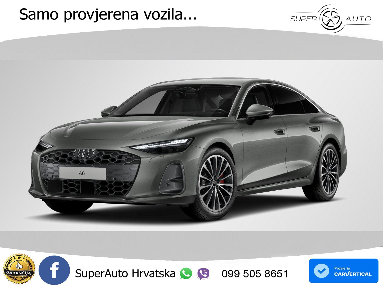 Audi A6 2.0 TDI (204 KS) quattro S tronic LED+GR SJED+ACC
