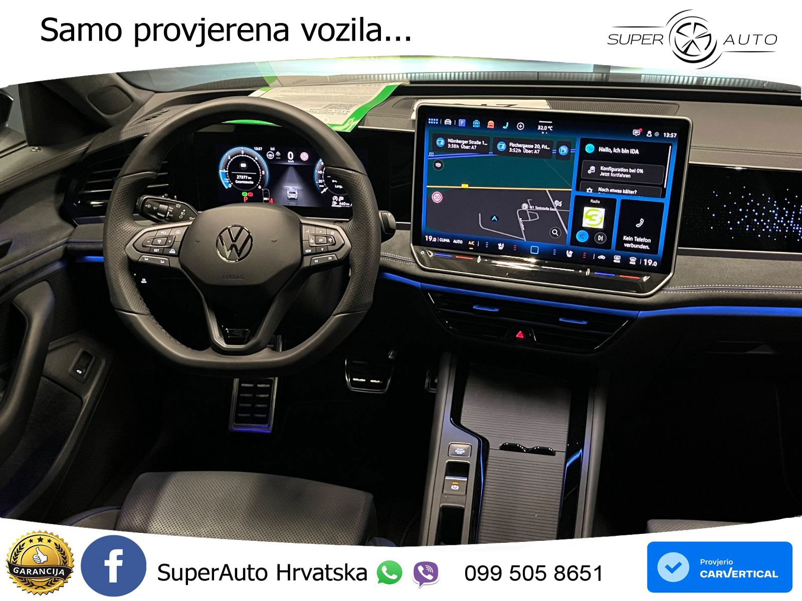Volkswagen Passat Variant 2.0 TDI (193 KS) 4MOTION DSG R-Line LED+GR SJED+ACC