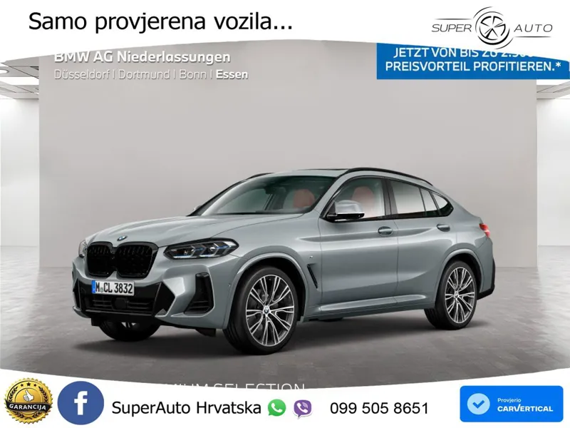 BMW X4 20d (190 KS) xDrive Steptronic M Sport