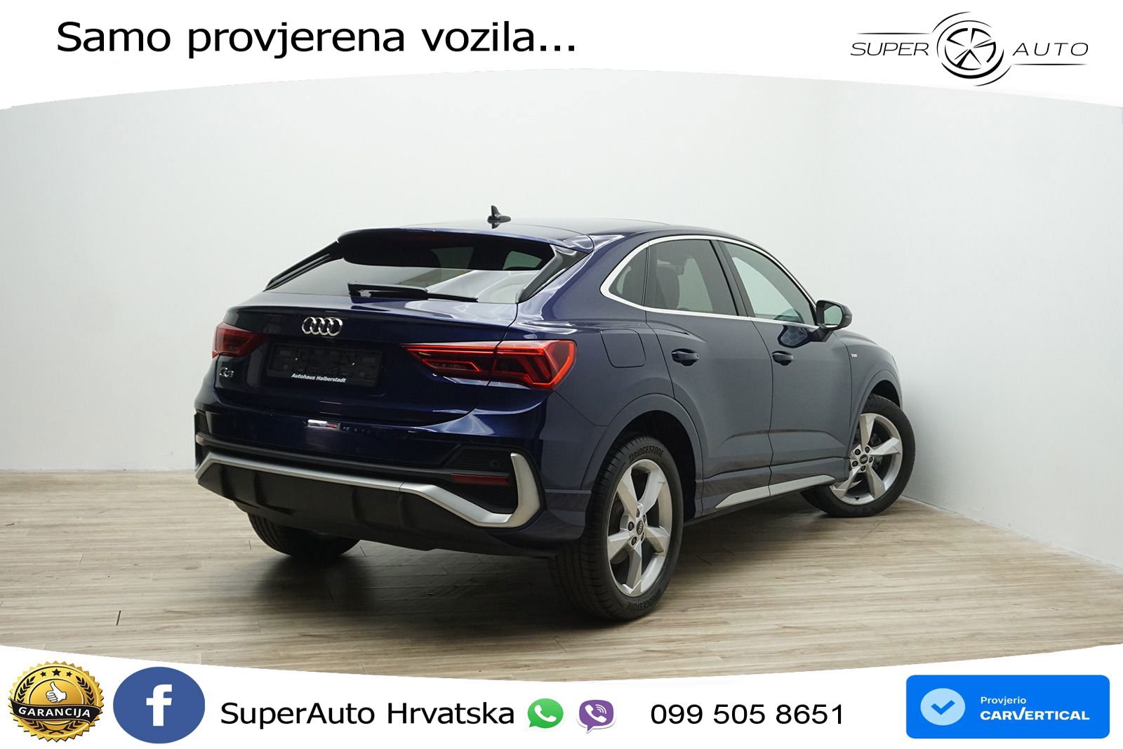 Audi Q3 II Sportback 35 TFSI (150 KS) S tronic S line LED+GR SJED+ACC