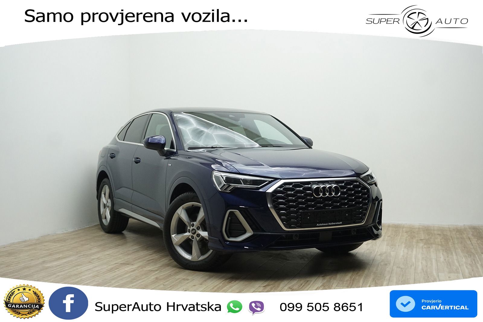 Audi Q3 II Sportback 35 TFSI (150 KS) S tronic S line LED+GR SJED+ACC
