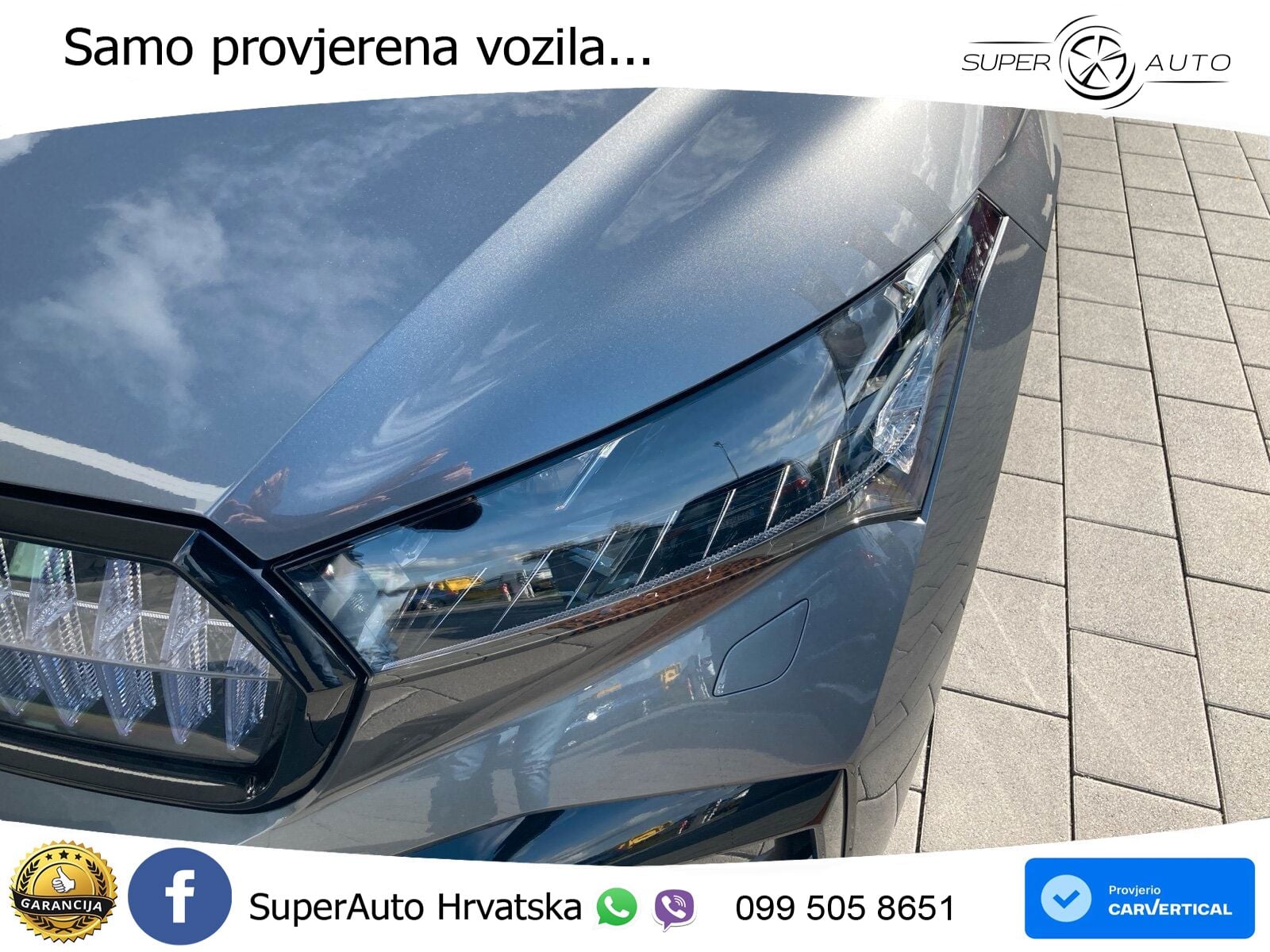 Škoda Enyaq iV 80x 82 kWh (265 KS) AWD SportLine LED+GR SJED+ACC