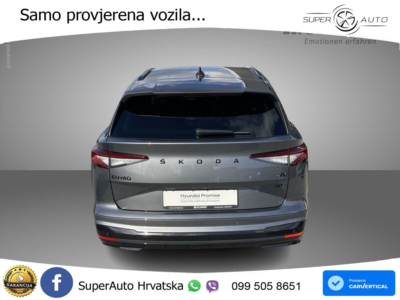 Škoda Enyaq iV 80x 82 kWh (265 KS) AWD SportLine LED+GR SJED+ACC