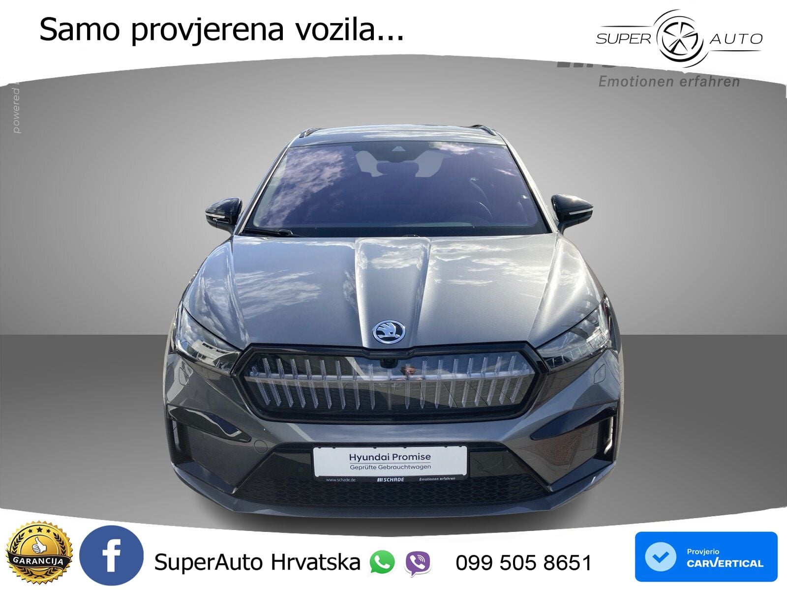 Škoda Enyaq iV 80x 82 kWh (265 KS) AWD SportLine LED+GR SJED+ACC