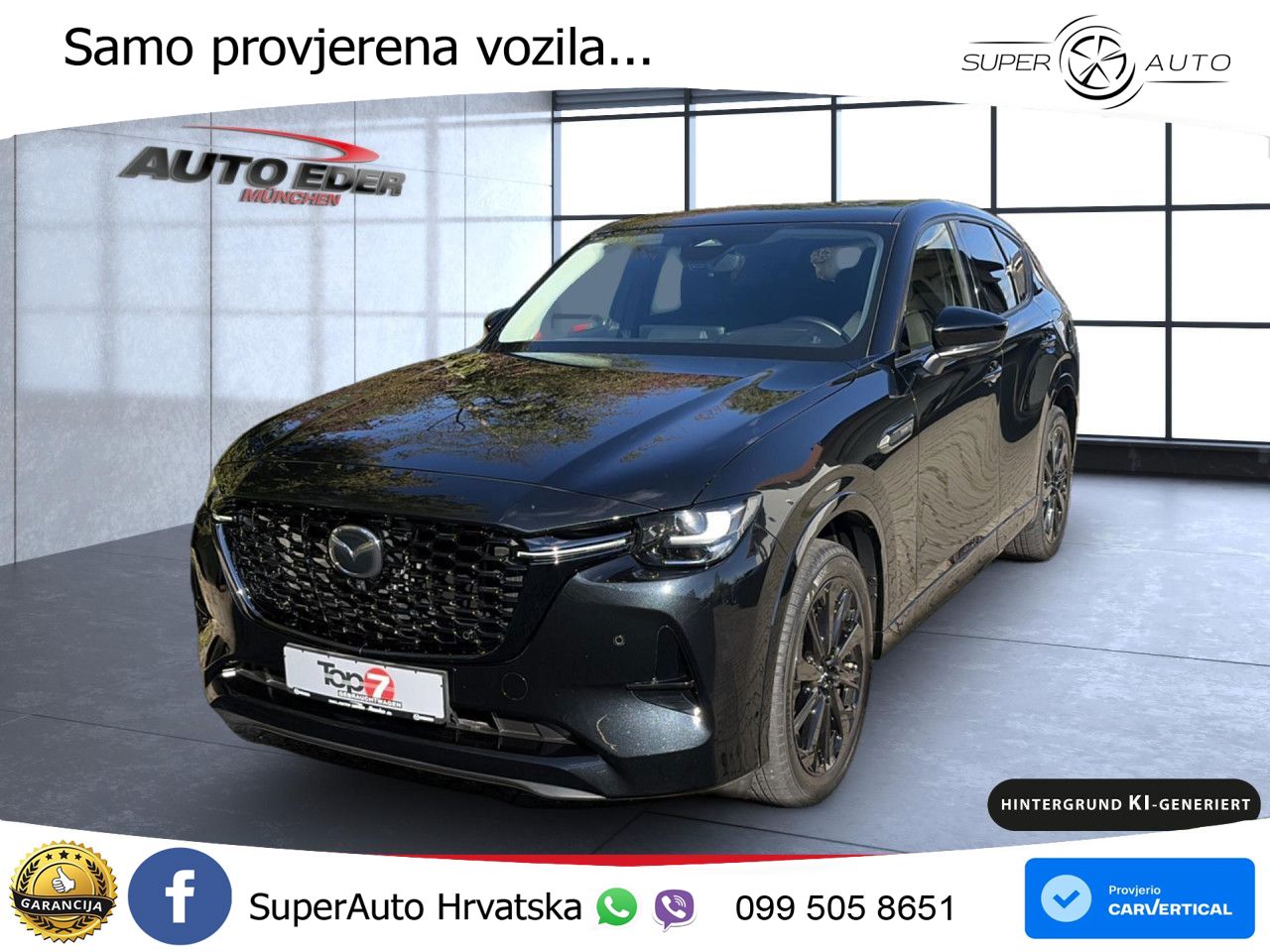 Mazda CX-60 2.5 e-Skyactiv (328 KS) AWD Automatic LED+GR SJED+ACC