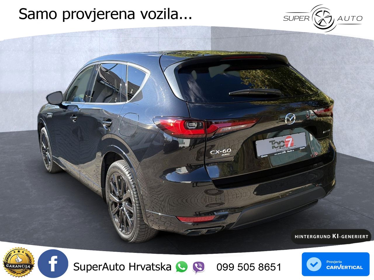 Mazda CX-60 2.5 e-Skyactiv (328 KS) AWD Automatic LED+GR SJED+ACC