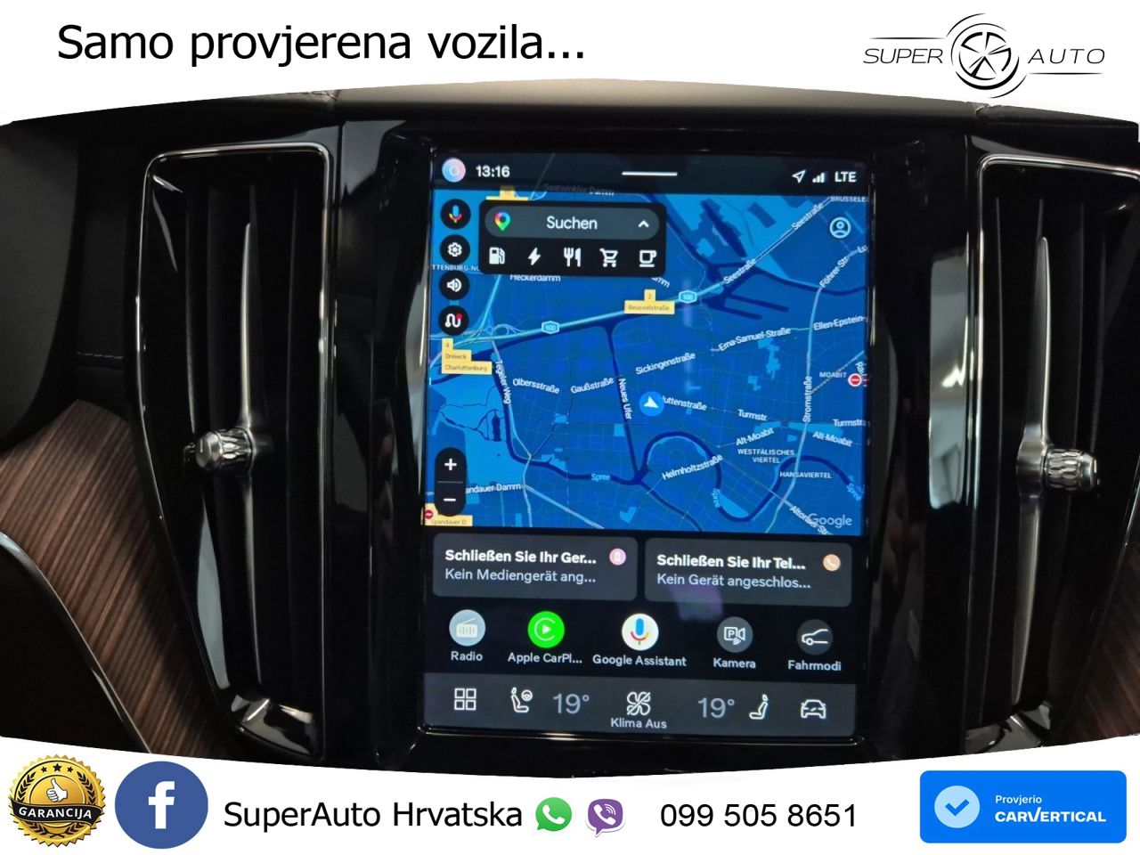 Volvo XC60 T8 AWD Geartronic ACC+HEAD+4xGR SJED+360+PANO