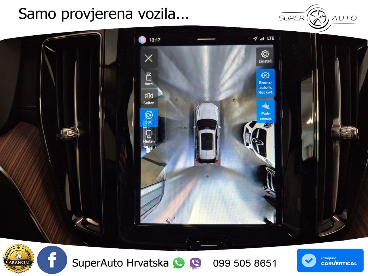Volvo XC60 T8 AWD Geartronic ACC+HEAD+4xGR SJED+360+PANO