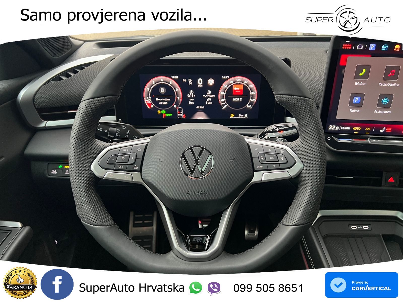 Volkswagen T-Roc 1.5 eTSI (150 KS)  DSG R-Line LED+GR SJED+ACC