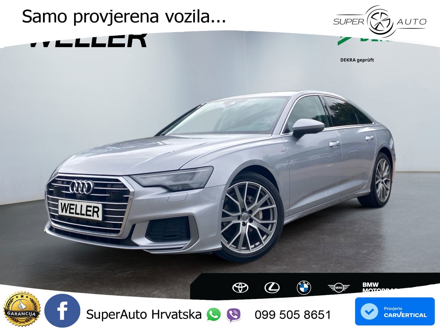 Audi A6 40 TDI (204 KS) S tronic S line LED+GR SJED+ACC