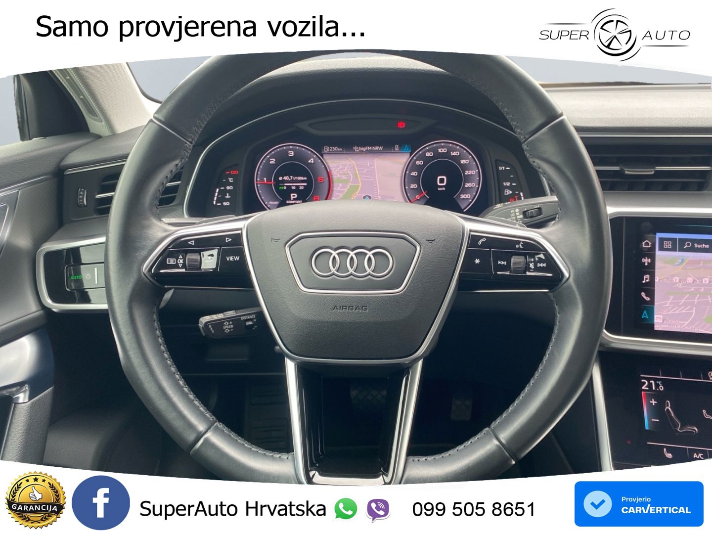 Audi A6 40 TDI (204 KS) S tronic S line LED+GR SJED+ACC