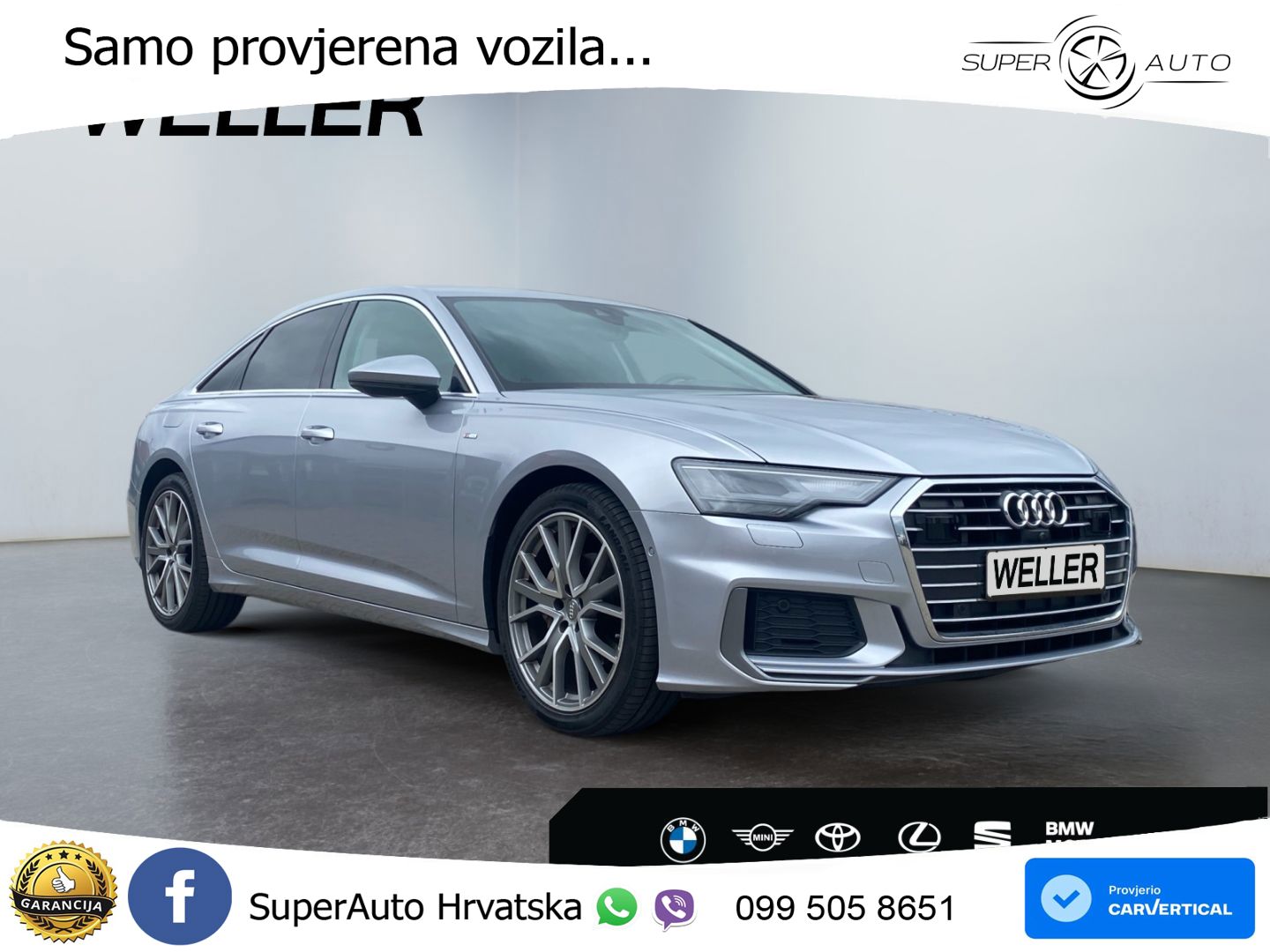 Audi A6 40 TDI (204 KS) S tronic S line LED+GR SJED+ACC