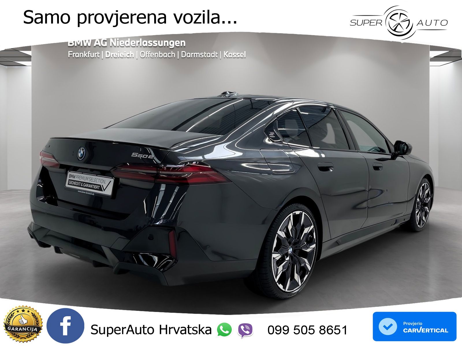 BMW 550e (489 KS) xDrive Steptronic M Sport LED+GR SJED+ACC