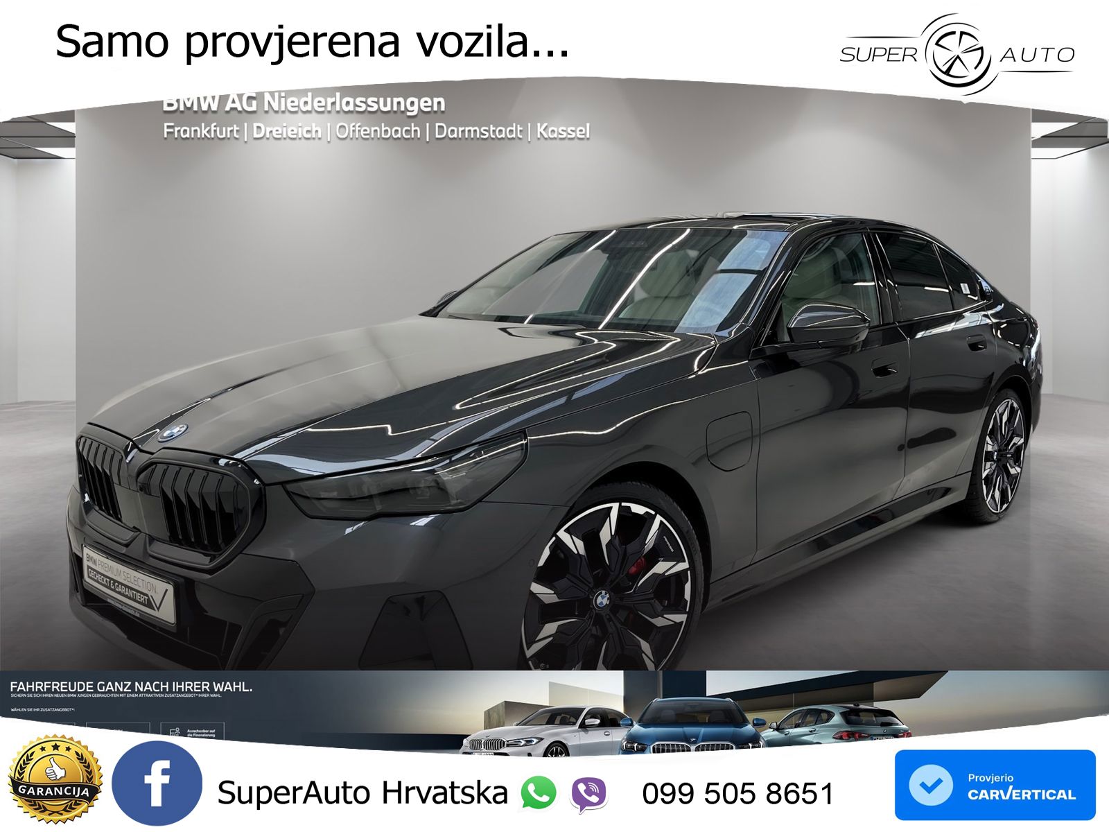 BMW 550e (489 KS) xDrive Steptronic M Sport LED+GR SJED+ACC