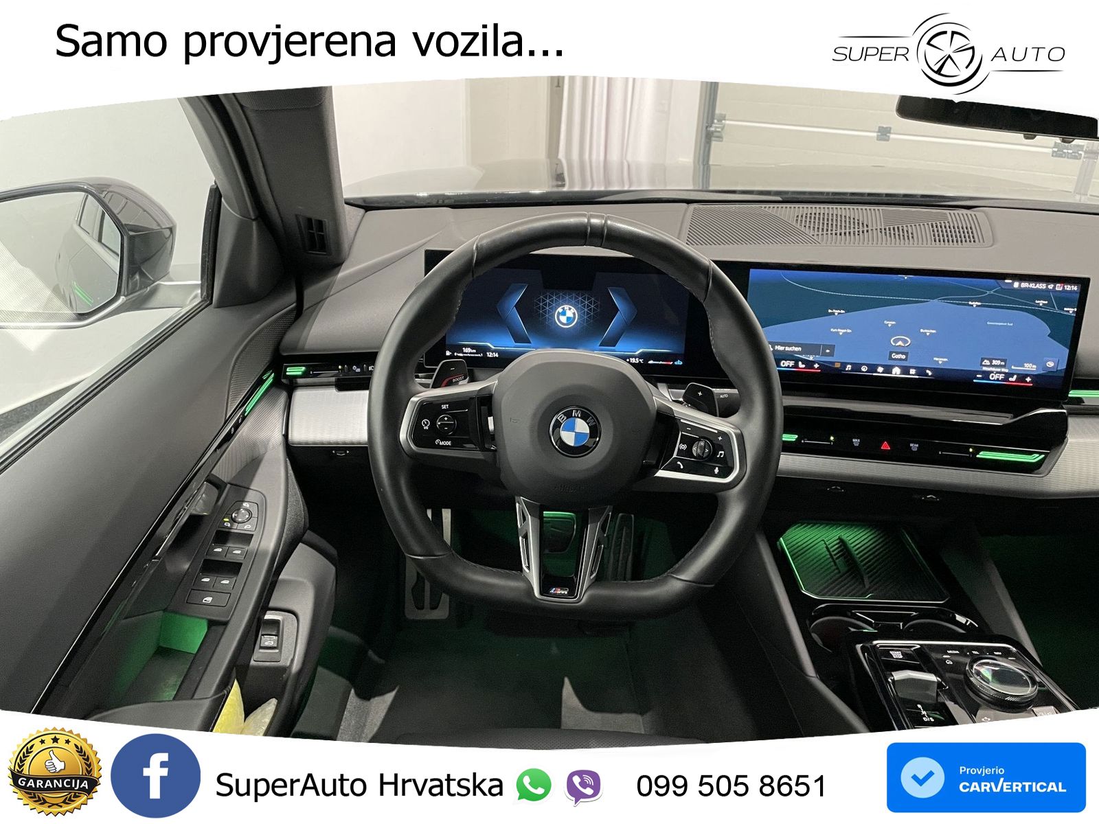 BMW 520d (197 KS) Steptronic M Sport LED+GR SJED+ACC