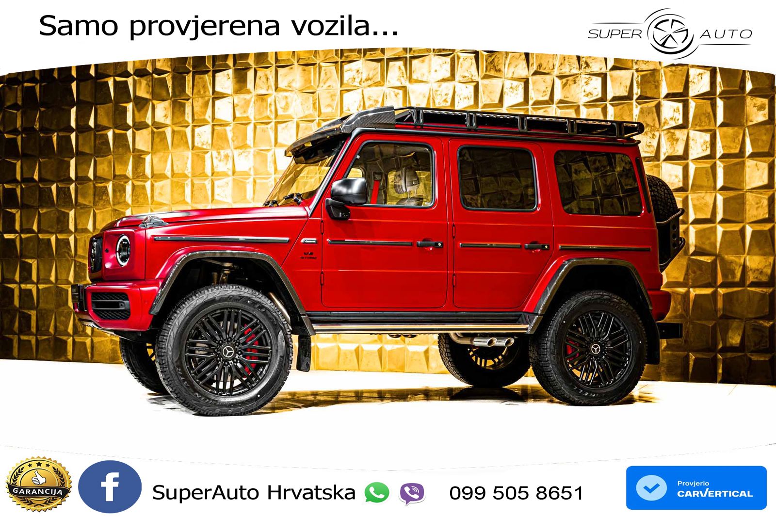 Mercedes AMG G 63 Long V8 (585 KS) 4MATIC 9G-TRONIC AMG SPEEDSHIFT PLUS