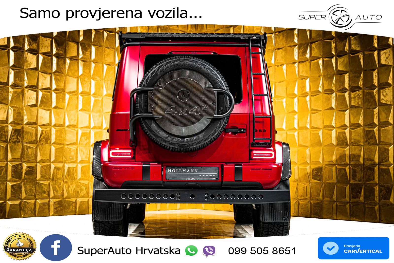 Mercedes AMG G 63 Long V8 (585 KS) 4MATIC 9G-TRONIC AMG SPEEDSHIFT PLUS
