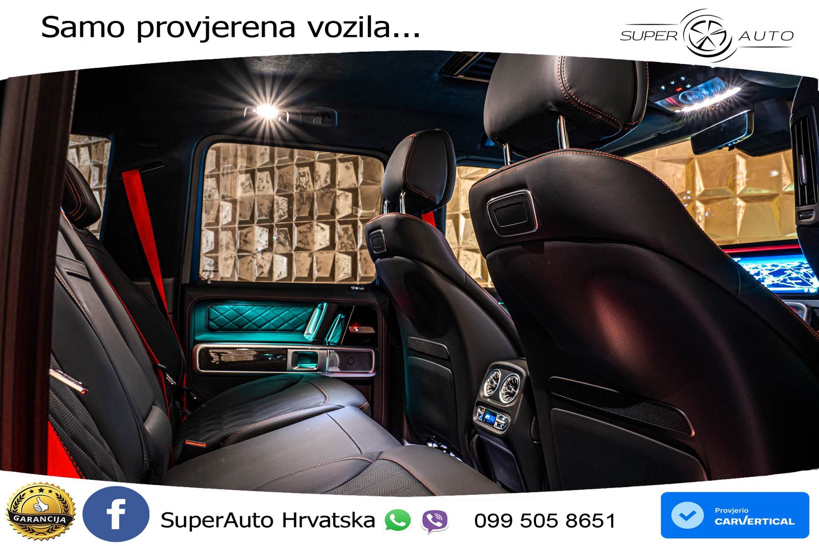 Mercedes AMG G 63 Long V8 (585 KS) 4MATIC 9G-TRONIC AMG SPEEDSHIFT PLUS