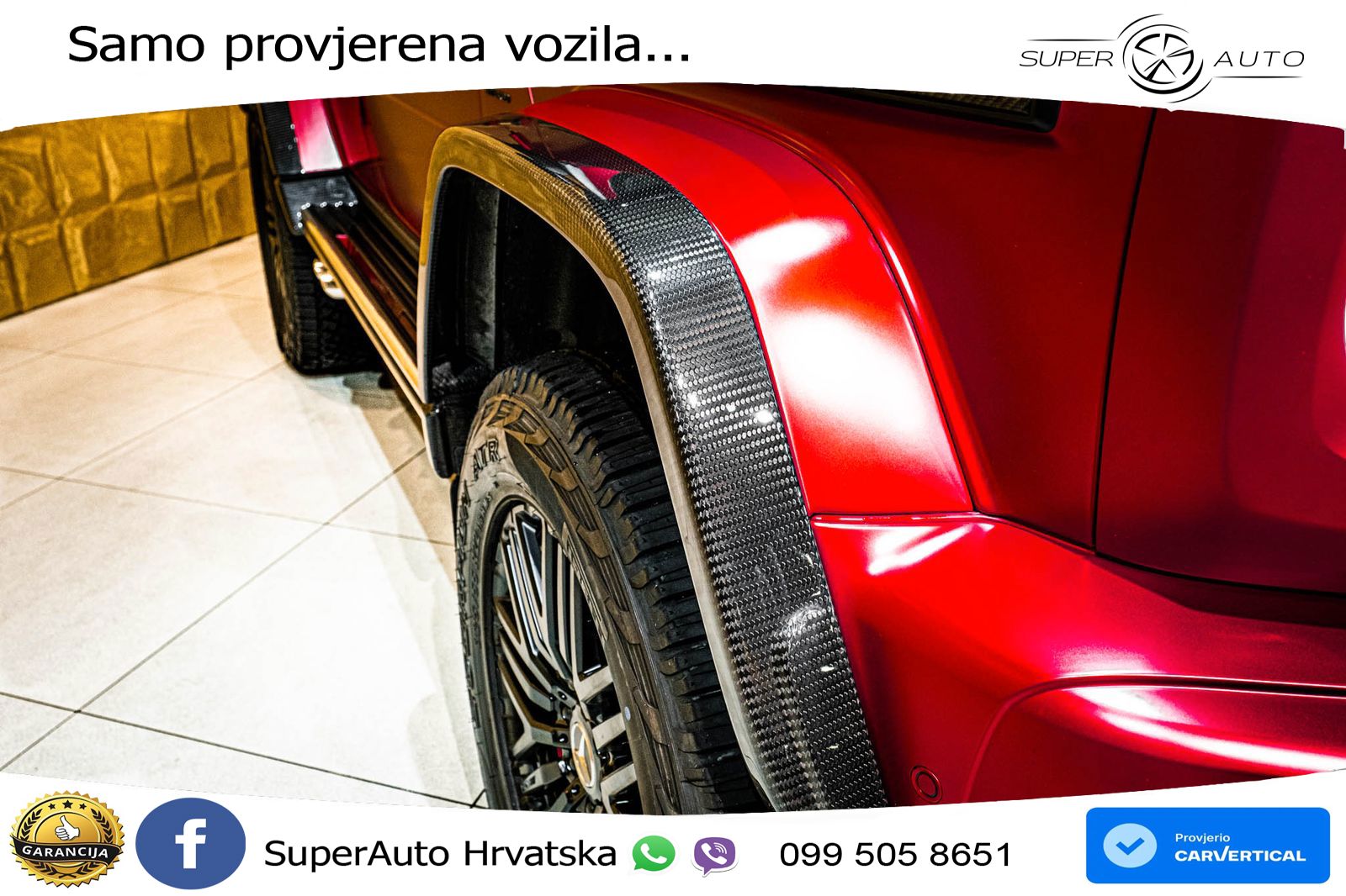 Mercedes AMG G 63 Long V8 (585 KS) 4MATIC 9G-TRONIC AMG SPEEDSHIFT PLUS