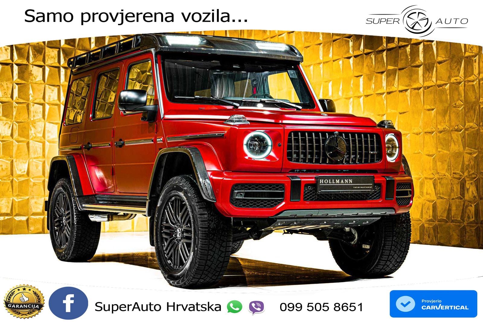 Mercedes AMG G 63 Long V8 (585 KS) 4MATIC 9G-TRONIC AMG SPEEDSHIFT PLUS