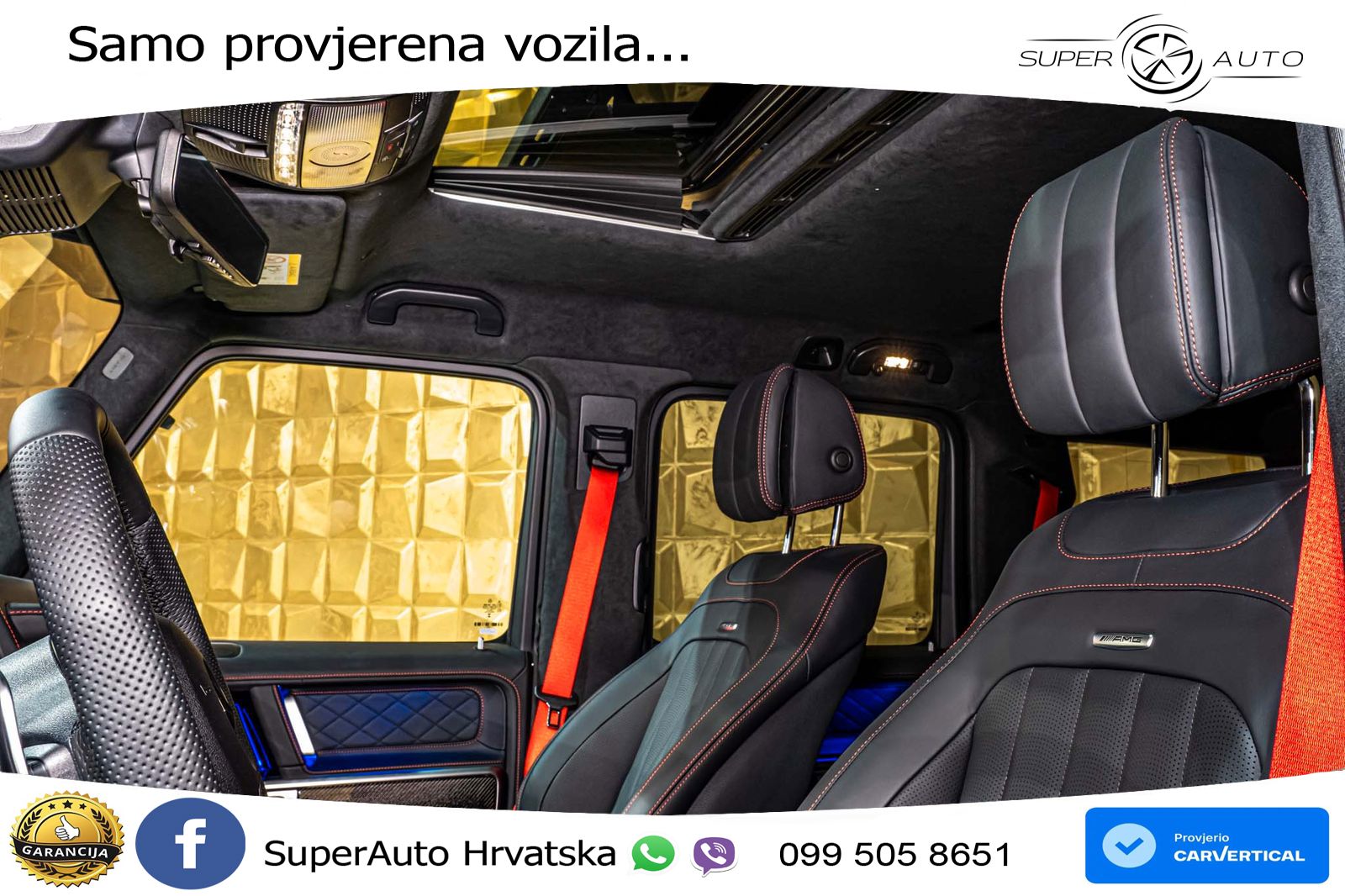 Mercedes AMG G 63 Long V8 (585 KS) 4MATIC 9G-TRONIC AMG SPEEDSHIFT PLUS