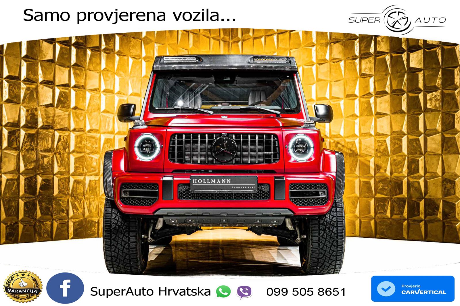 Mercedes AMG G 63 Long V8 (585 KS) 4MATIC 9G-TRONIC AMG SPEEDSHIFT PLUS
