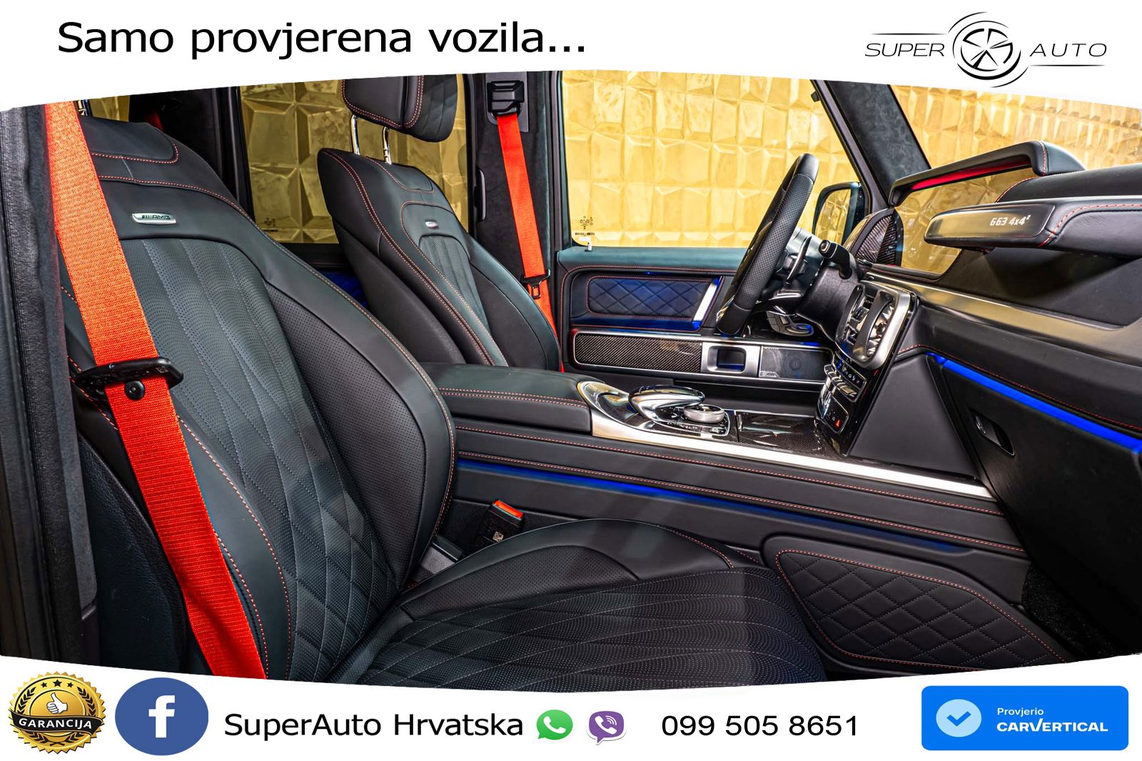 Mercedes AMG G 63 Long V8 (585 KS) 4MATIC 9G-TRONIC AMG SPEEDSHIFT PLUS