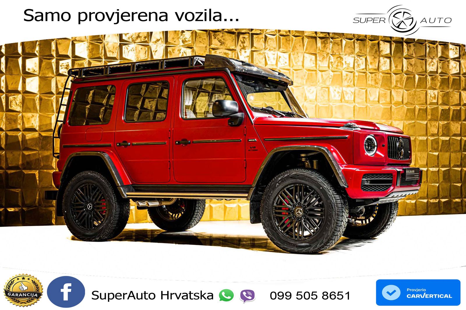Mercedes AMG G 63 Long V8 (585 KS) 4MATIC 9G-TRONIC AMG SPEEDSHIFT PLUS
