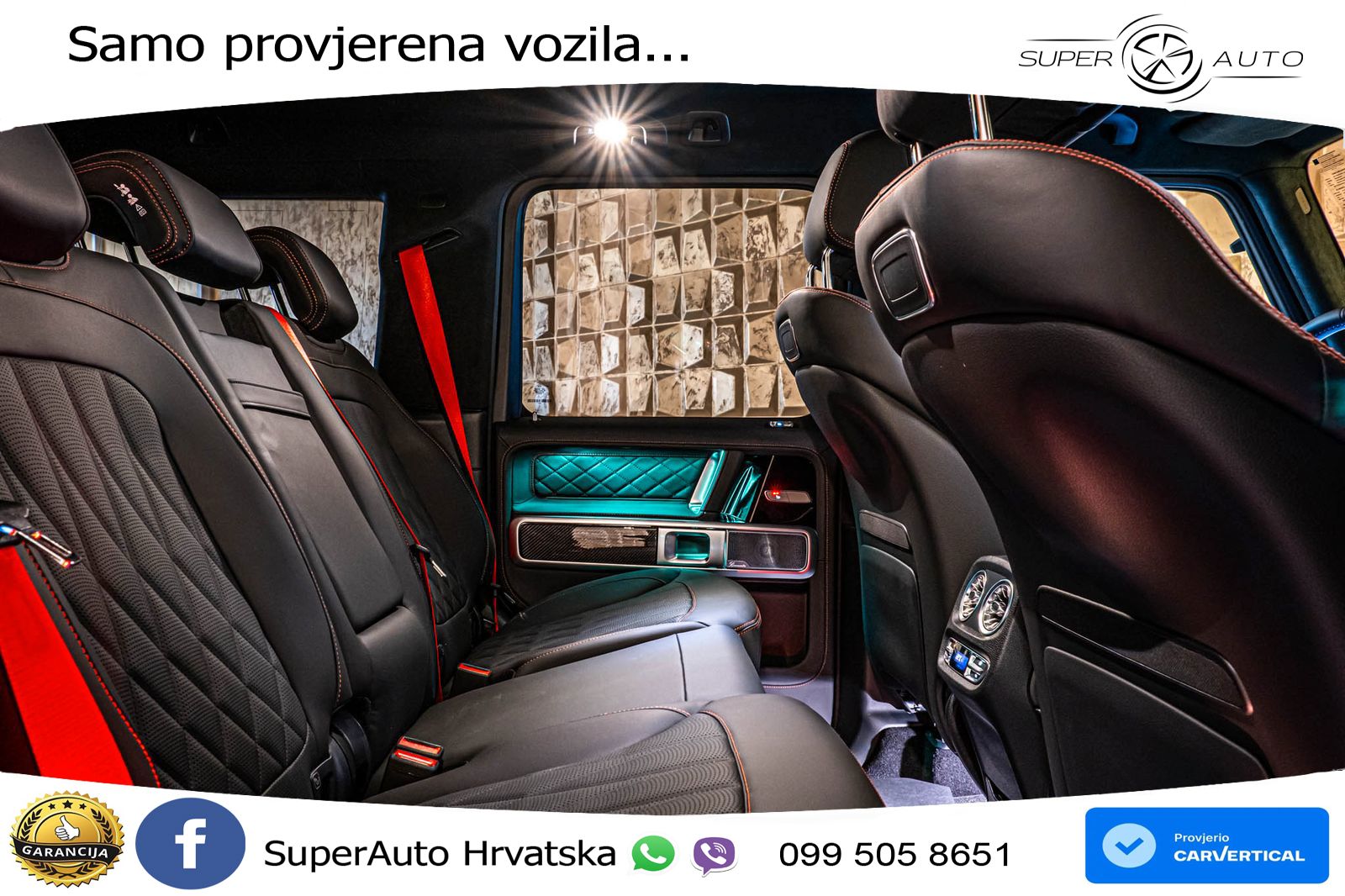 Mercedes AMG G 63 Long V8 (585 KS) 4MATIC 9G-TRONIC AMG SPEEDSHIFT PLUS