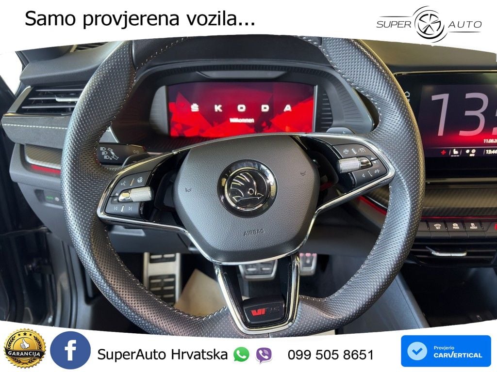 Škoda Octavia Combi RS 2.0 TDI (200 KS) 4x4 DSG LED+GR SJED+ACC