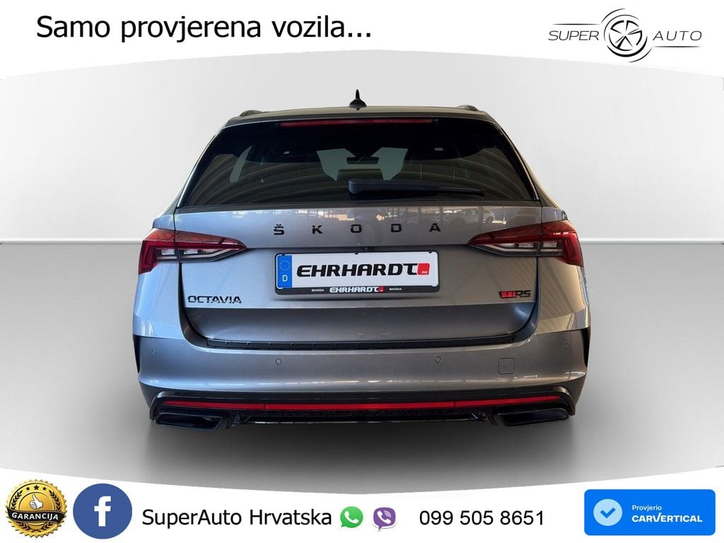 Škoda Octavia Combi RS 2.0 TDI (200 KS) 4x4 DSG LED+GR SJED+ACC