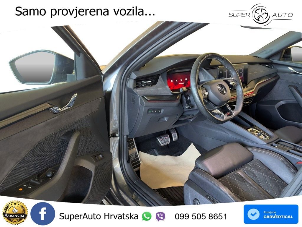Škoda Octavia Combi RS 2.0 TDI (200 KS) 4x4 DSG LED+GR SJED+ACC