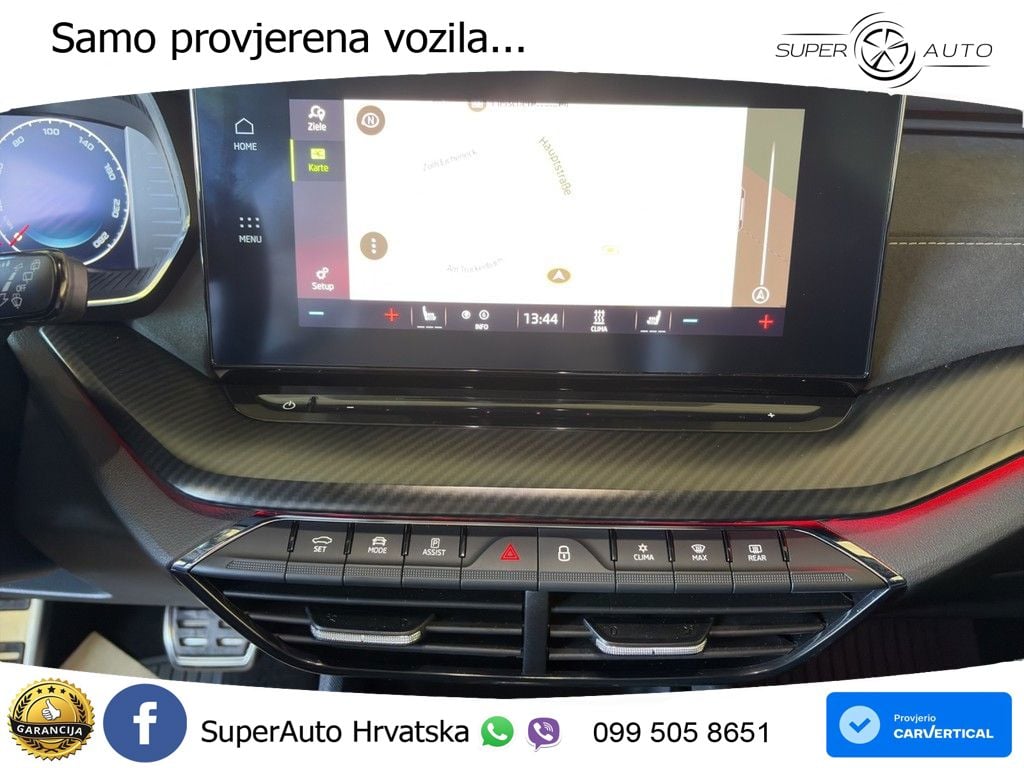 Škoda Octavia Combi RS 2.0 TDI (200 KS) 4x4 DSG LED+GR SJED+ACC