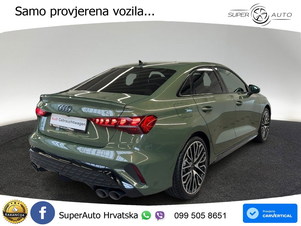 Audi S3 Limuzina 2.0 TFSI (333 KS) quattro S tronic MATRIX+GR SJED+KAM