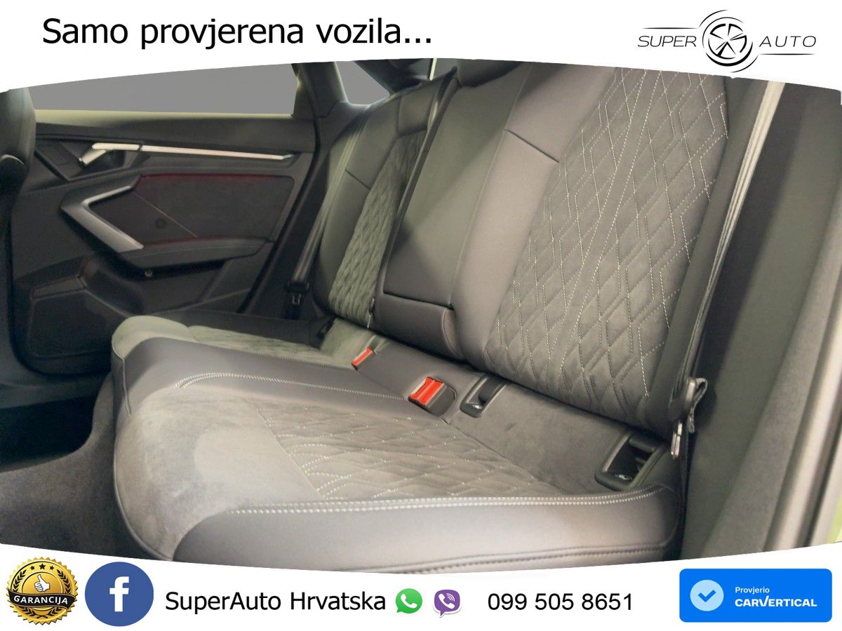 Audi S3 Limuzina 2.0 TFSI (333 KS) quattro S tronic MATRIX+GR SJED+KAM