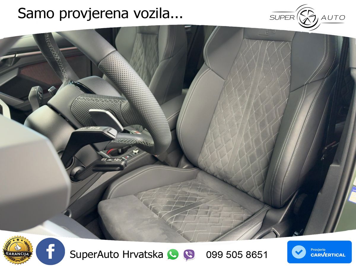 Audi S3 Limuzina 2.0 TFSI (333 KS) quattro S tronic MATRIX+GR SJED+KAM