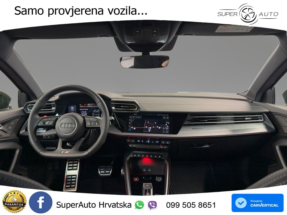 Audi S3 Limuzina 2.0 TFSI (333 KS) quattro S tronic MATRIX+GR SJED+KAM
