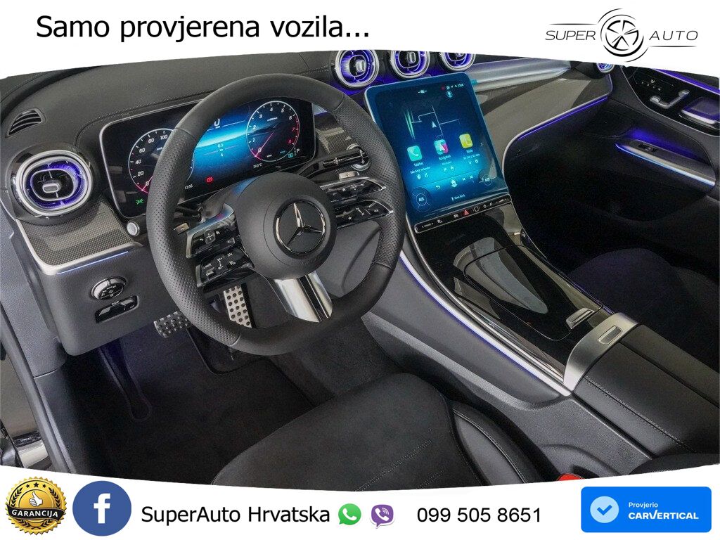 Mercedes GLC 200 (204 KS) 4MATIC 9G-TRONIC AMG LED+GR SJED+ACC