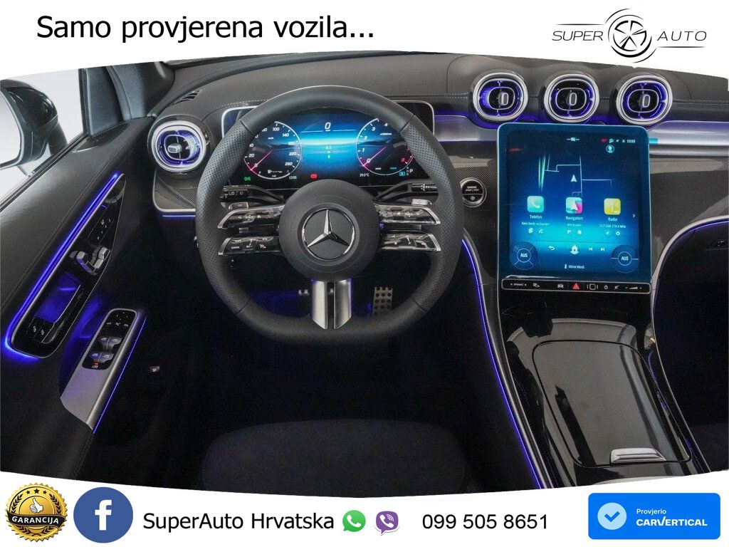 Mercedes GLC 200 (204 KS) 4MATIC 9G-TRONIC AMG LED+GR SJED+ACC