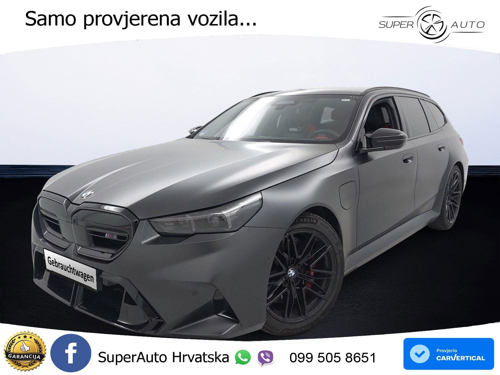 BMW M5 Touring 4.4 V8 (727 KS) xDrive Steptronic ACC+HEAD+4xGR SJED+360+PANO