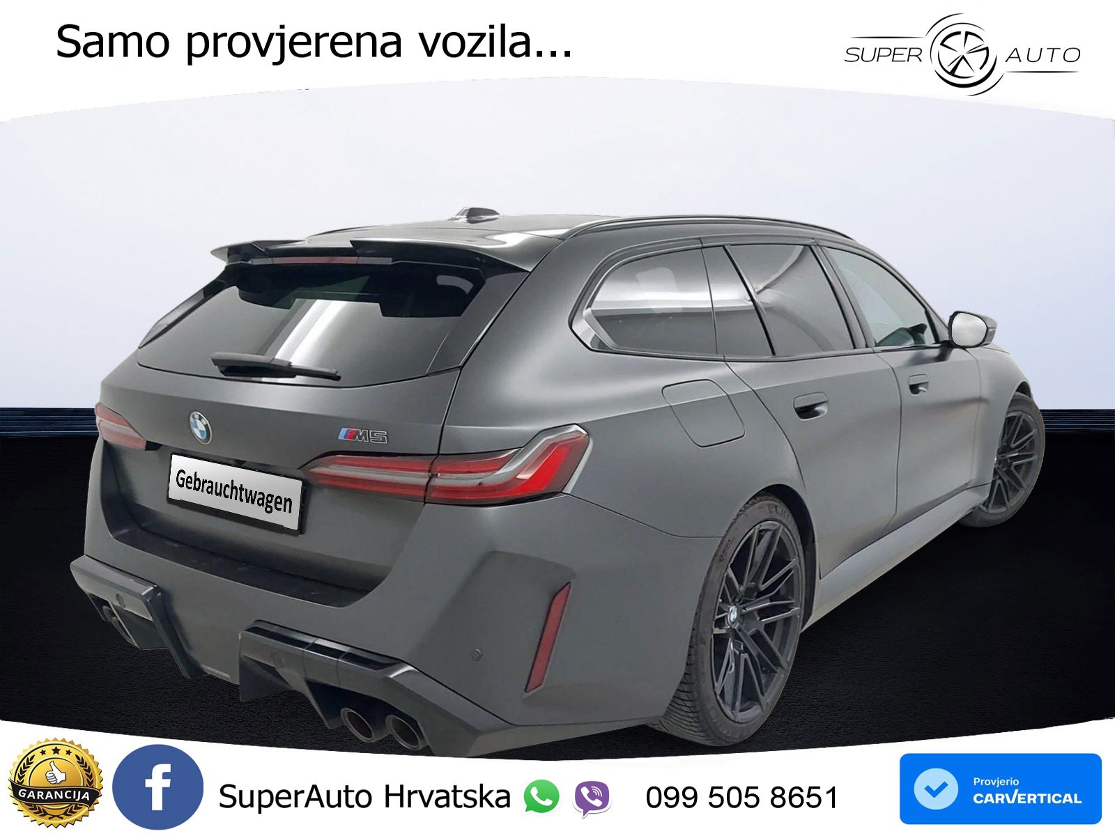 BMW M5 Touring 4.4 V8 (727 KS) xDrive Steptronic ACC+HEAD+4xGR SJED+360+PANO