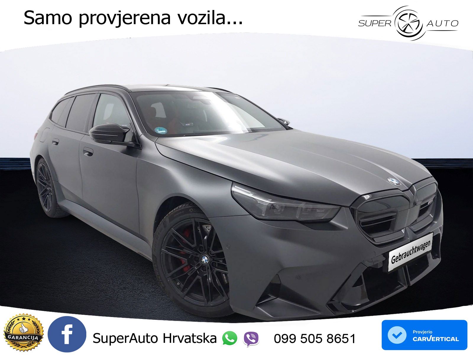 BMW M5 Touring 4.4 V8 (727 KS) xDrive Steptronic ACC+HEAD+4xGR SJED+360+PANO
