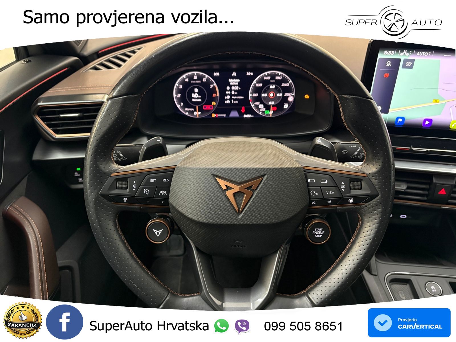 Cupra Formentor VZ5 2.5 TSI (390 KS) 4Drive DSG MATRIX+GR SJED+KAM