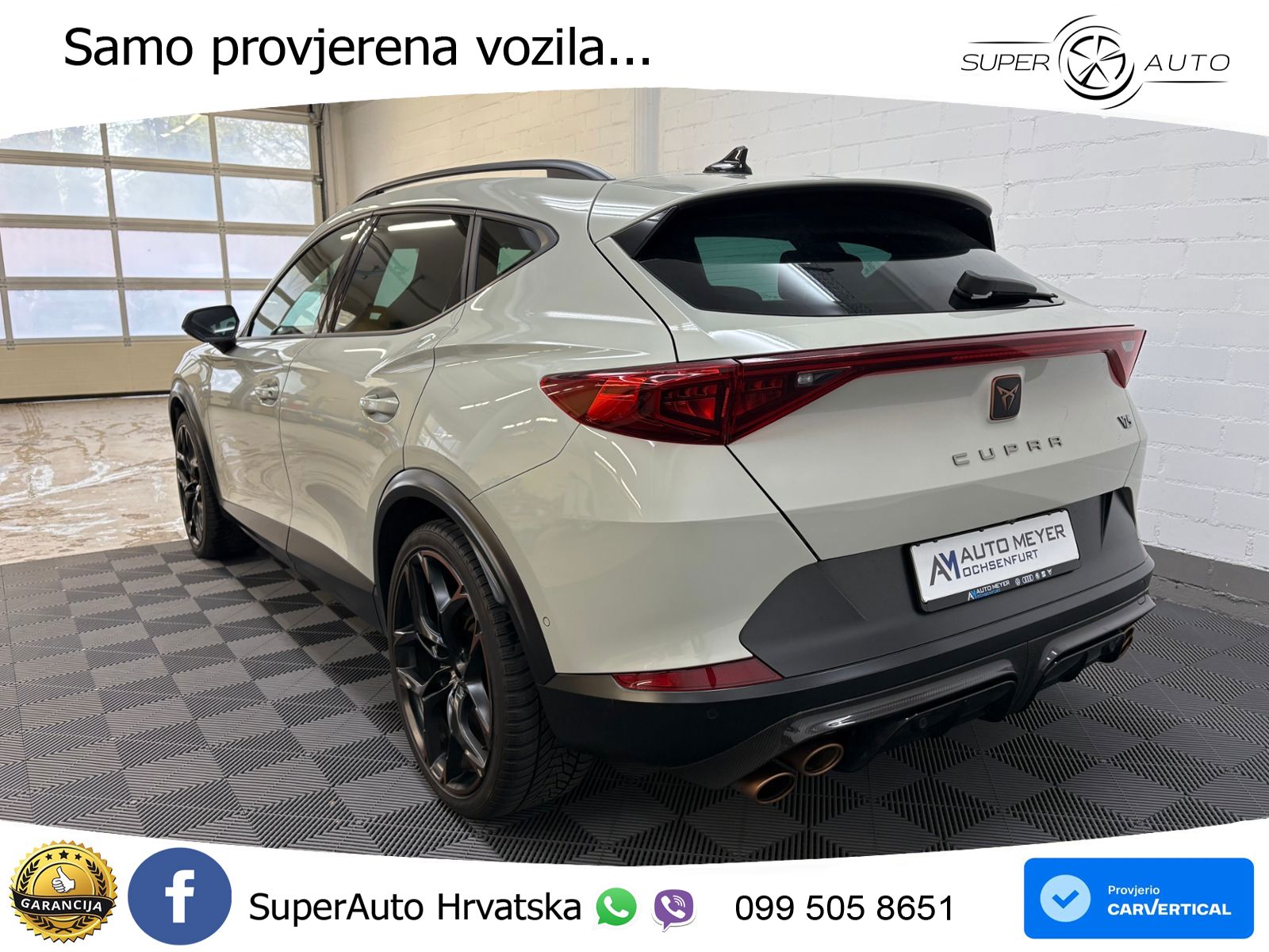 Cupra Formentor VZ5 2.5 TSI (390 KS) 4Drive DSG MATRIX+GR SJED+KAM