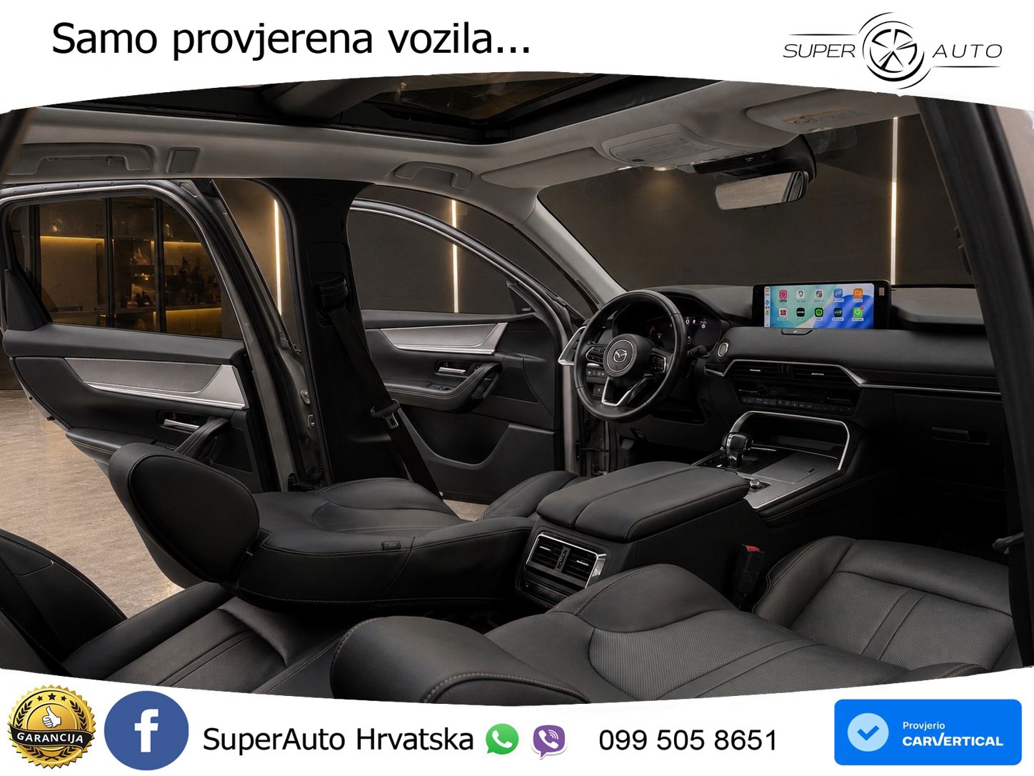 Mazda CX-60 2.5 e-Skyactiv (328 KS) AWD Automatic ACC+HEAD+4xGR SJED+360+PANO
