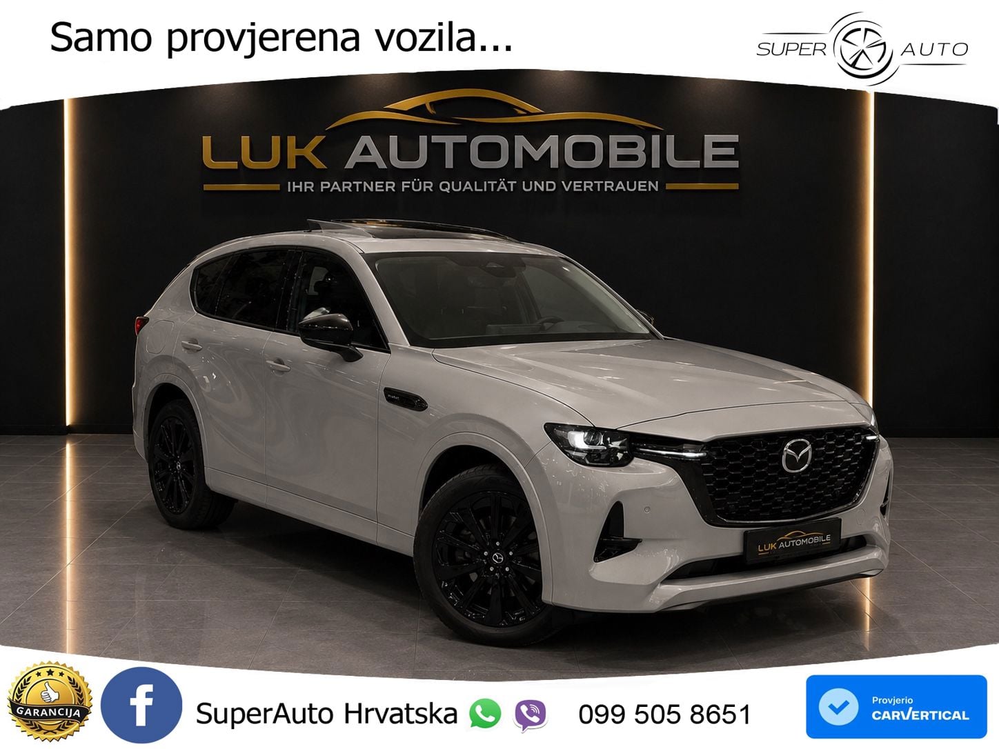 Mazda CX-60 2.5 e-Skyactiv (328 KS) AWD Automatic ACC+HEAD+4xGR SJED+360+PANO
