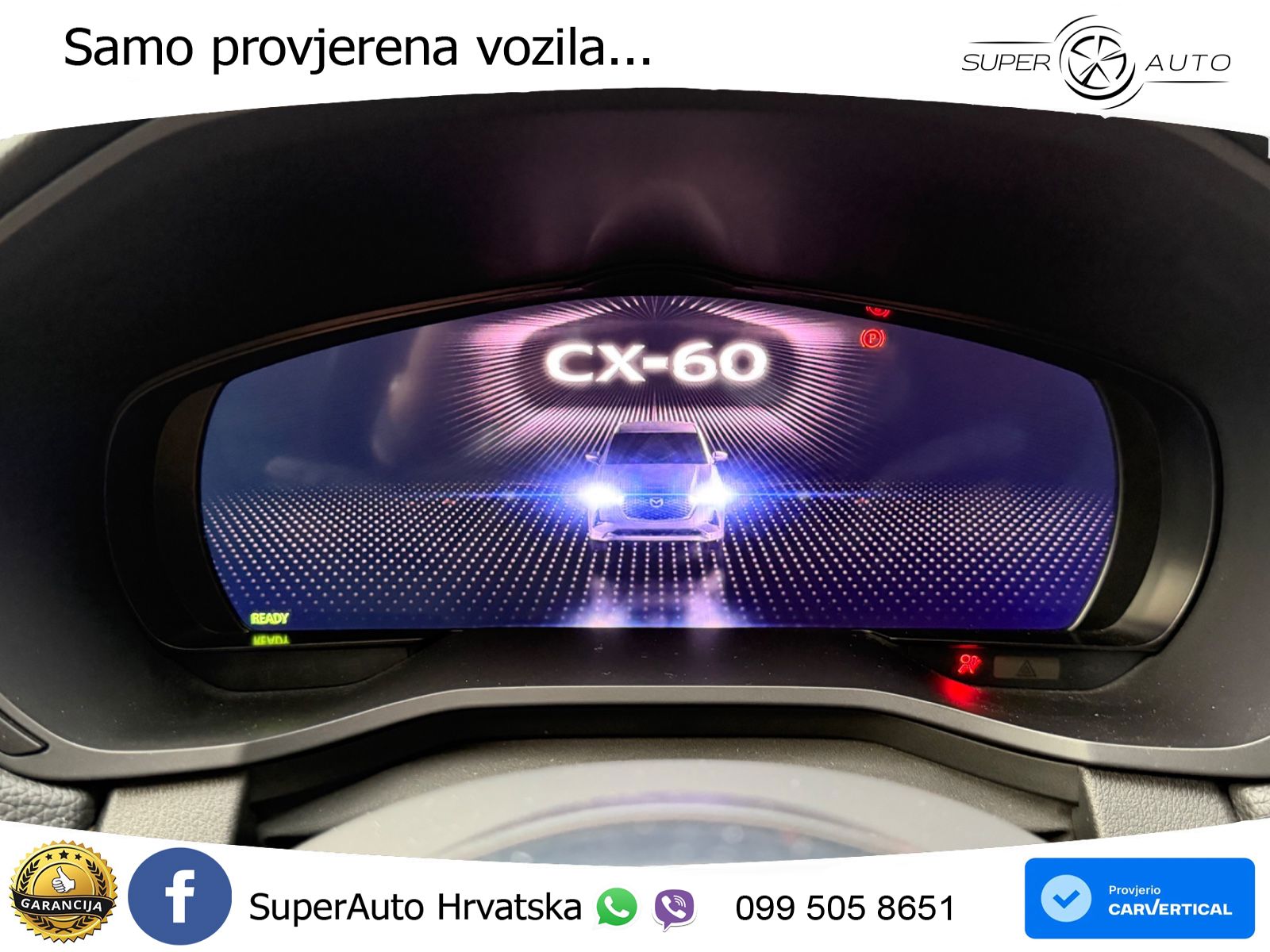 Mazda CX-60 2.5 e-Skyactiv (328 KS) AWD Automatic ACC+HEAD+4xGR SJED+360+PANO