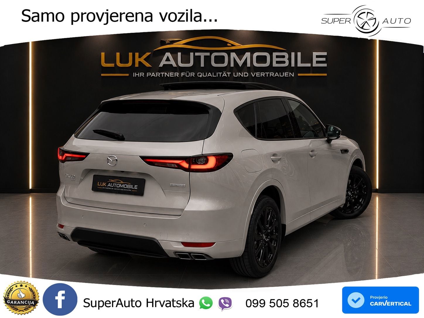 Mazda CX-60 2.5 e-Skyactiv (328 KS) AWD Automatic ACC+HEAD+4xGR SJED+360+PANO
